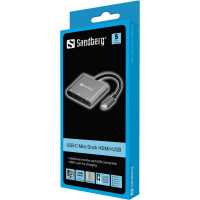 Slika Sandberg 136-00 USB-C na HDMI+USB A+USB-C