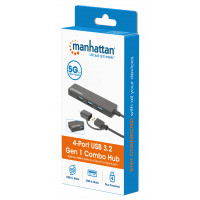 Slika Manhattan 180863 3.2 G1+USB-C/5Gbps/Crni