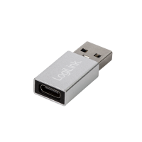 Slika proizvoda Logilink USB adapter USB-A/M na USB-C/F, srebrni