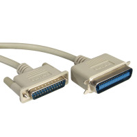 Slika proizvoda Secomp Roline Centronics Parallel Printer Cable DB25 M - C36 M grey 1.8m
