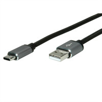 Slika proizvoda Secomp Roline USB2.0 Cable C-A, M/M, black, 1.8 m