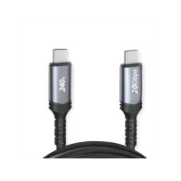 Slika VALUE Cable USB4 Gen2x2 with Emark CC M/M 240W crna 2 m