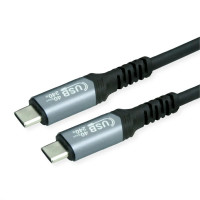Slika proizvoda VALUE Cable USB4 Gen2x2 with Emark CC M/M 240W crna 2 m