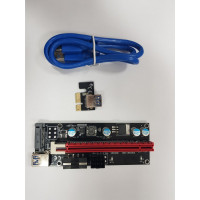 Slika proizvoda Adapter NoNAME USB Riser/Extender 3 konektora 009s