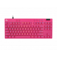 Slika Logitech G PRO X TKL RAPID Gaming Keyboard - MAGENTA - US