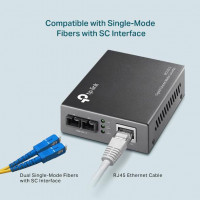 Slika TP-Link MC210CS Gigabit fiber single-mode konverter dometa do15km