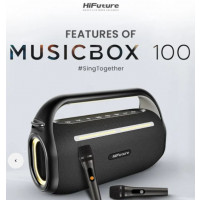 Slika proizvoda HiFuture MusicBox 100 70W bluetooth + 2 mikrofona, crni