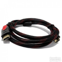 Slika HDMI kabal na HDMI 1.5m crno/crveni