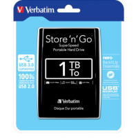 Slika 1TB Verbatim USB 3.0 Store'n'Go 53023, Black