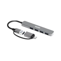 Slika Port Design USB-C / USB-A vers 4 ports USB-A 3.0 5Gbps Slim