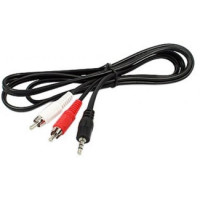 Slika proizvoda E-Green Audio 3.5mm stereo (M) - 2xRCA (M) 10m crni