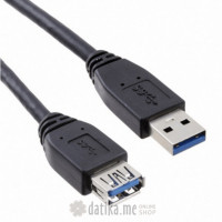 Slika proizvoda E-Green 3.0 USB A-USB 3.0 A M/M 1.8m crni
