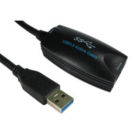 Slika proizvoda Kabl 3.0 USB A - USB A M/F produzni sa pojacivacem 5m E-Green
