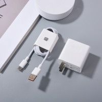 Slika Honor SuperCharge Power Adapter/66W/bela sa USB-C kablom (1m/6A)