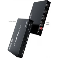 Slika HDMI swich 4K Matrix 2x2 Kettz HM-K252 60Hz