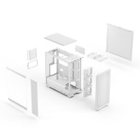 Slika FractalDesign Epoch White TG Clear tint, FD-C-EPO1A-03