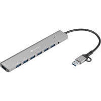 Slika Sandberg 136-66 USB-A/USB-C 7 port USB 3.0