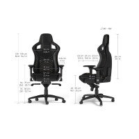 Slika Noblechairs EPIC Gaming stolica crno-zlatna