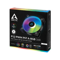 Slika Arctic P12 PWM PST 120mm A-RGB crni (ACFAN00231A)