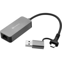 Slika proizvoda Sandberg 136-68 USB-C/A na RJ-45 Gigabit