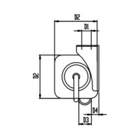 Slika VEGA EL S 150 elektricno platno sa daljinskim upravljacem