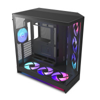 Slika proizvoda NZXT H9 Flow RGB+ crna CM-H92FB-P1