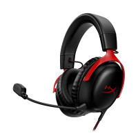 Slika HP HyperX Cloud III S Core/BT//Gaming/crno crvena