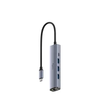 Slika proizvoda Cudy UH605 USB Tip C-3xUSB 3.0+RJ45