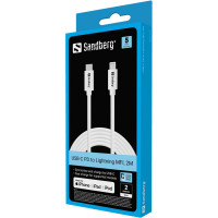 Slika Kabl Sandberg 136-59 USB-C PD na Lightning MFI, 2M