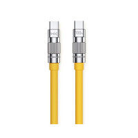 Slika proizvoda Kabl WEKOME WDC-188 USB-C 1m Yellow 100W