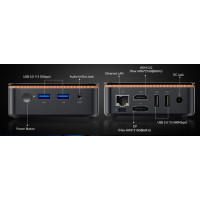 Slika BlackView MP20 Intel N150/8GB/256GB/2xHDMI/2xUSB 3.0/1xRJ45/BT/WiFI/W11P Black