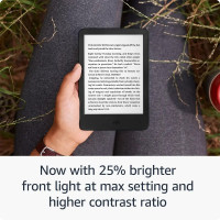Slika Amazon Kindle e-book reader 6" 300ppi/16GB/USB-C/Wi-Fi/BT/Black/2024/B0CNV9F72