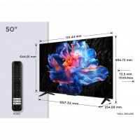 Slika TCL 50V6C/LED/50"/4K UHD/60Hz/Google TV/crna