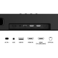 Slika Hisense AX3120Q Dolby Atmos soundbar sa bezicnim subwooferom crni