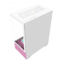 Slika Raidmax Infinita I802 Air/Glass/5x 120mm RGB/PINK/i802APKS