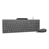 Slika Lenovo 310 zicni set/USB-A Combo/US/crna