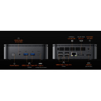 Slika BlackView MP100 Pro i5-12450H/16GB/512GB/1xHDMI+1xDP/RJ45/BT/WiFI/W11P Black