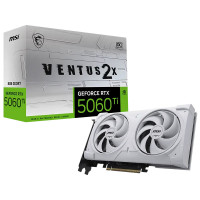 Slika proizvoda MSI GeForce RTX 5060 Ti 8G VENTUS 2X OC WHITE PLUS