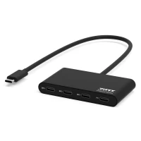 Slika proizvoda Port Designs USB-C hub/3XUSB-C/USB-C pd 900147