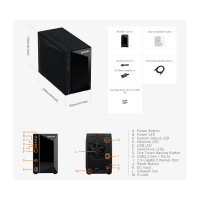 Slika AsusTOR NAS Storage Server DRIVESTOR 2 Pro AS3302T v2