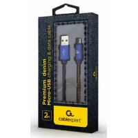 Slika proizvoda Kabl micro USB(M)- USB Tip A(M) Gembird 2m plava