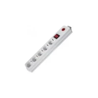 Slika proizvoda Fast Asia Produzni kabl 5r/1.5m sa prekidacem i zastitom 3x1.5mm2 (Linkom) - bel