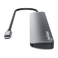 Slika Manhattan USB-C Male to Four USB-C Ports and Three USB-A Port