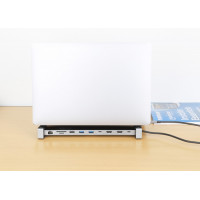 Slika Manhattan USB-C PD 10-in-1 Dual-HDMI Monitor Docking Station / Multiport Hub