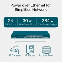Slika TP-Link TL-SG3428MP PoE+ L3-lite/24-port/ 4xSFP