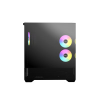 Slika Raidmax INFINITA i801 AIR CHROME crno (i801ACBF) F