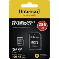 Slika proizvoda 256 GB Intenso UHS-I Professional 3433492 + adapter