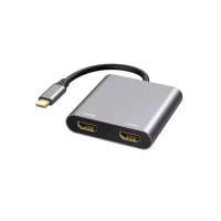 Slika proizvoda Adapter USB E-Green 3.1 tip C (M) - 2 x HDMI