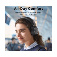 Slika Anker Soundcore Space One Pro ANC BT slusalice crne