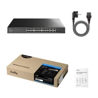 Slika Cudy GS1028ES2 Light Managed PoE+ sa 2x combo porta